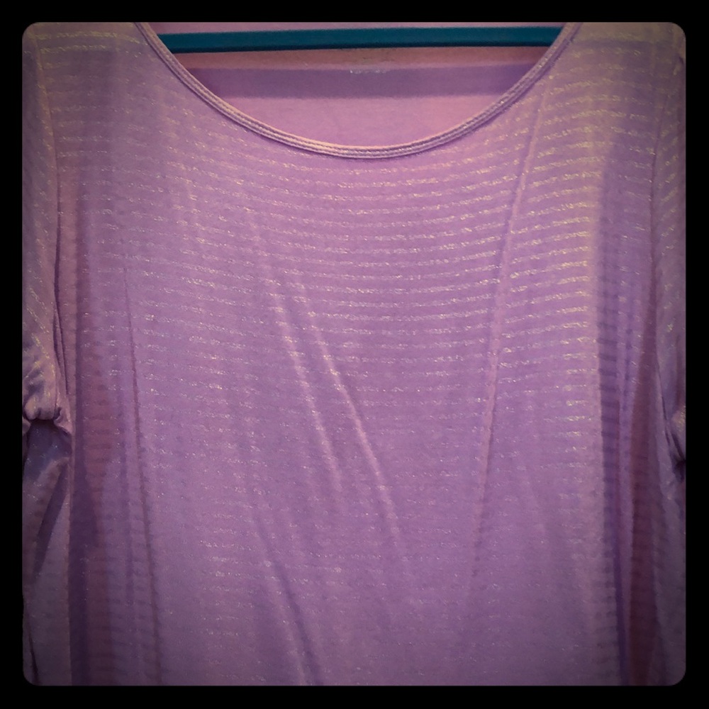 Sparkly Striped Shirt